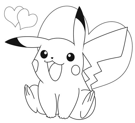 pikachu coloring pages|26 Pikachu Coloring Pages